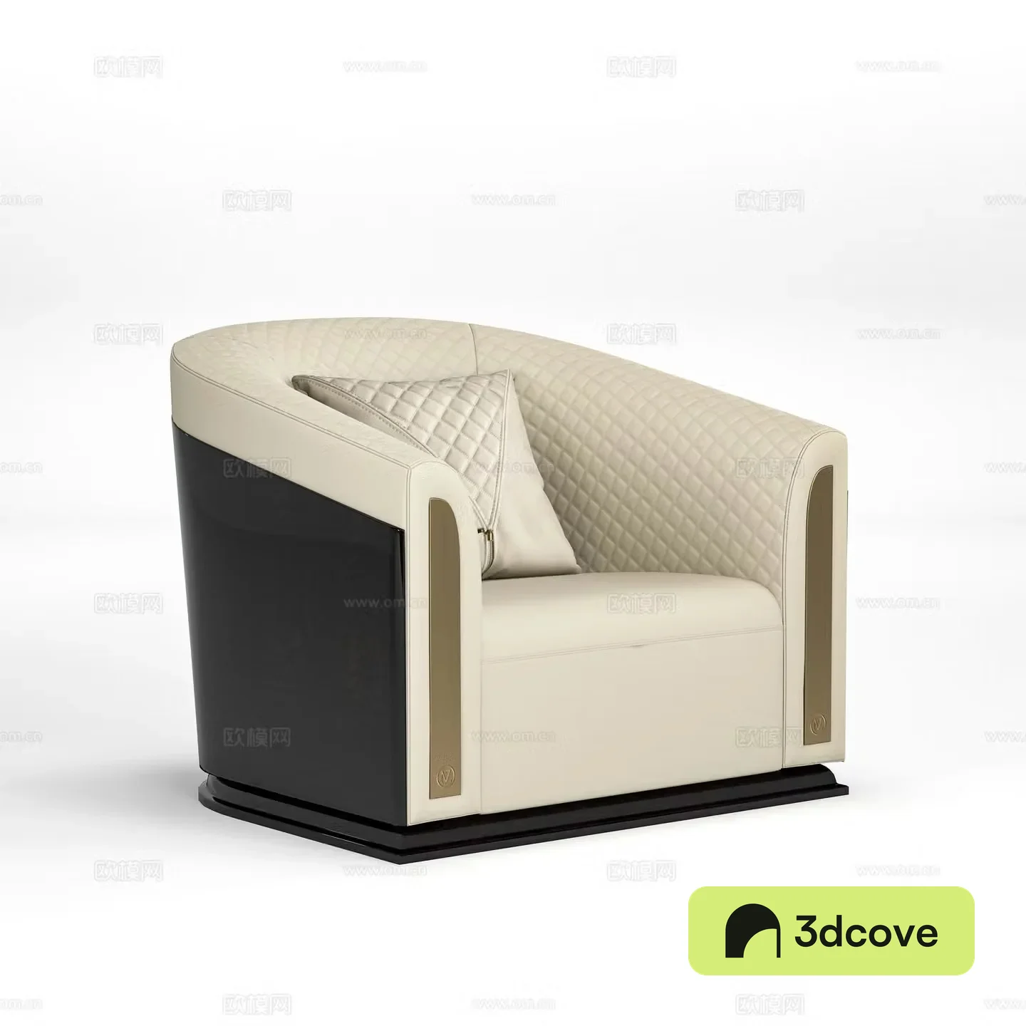 Modern single sofa