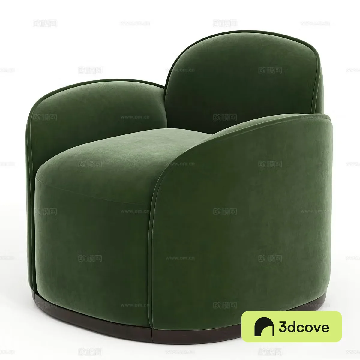 Single sofa 3d model