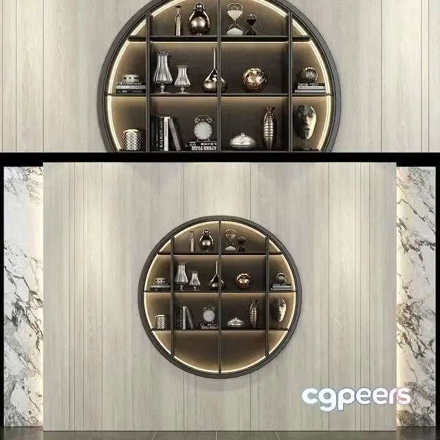 3ds Max Free – Furniture composition set 127