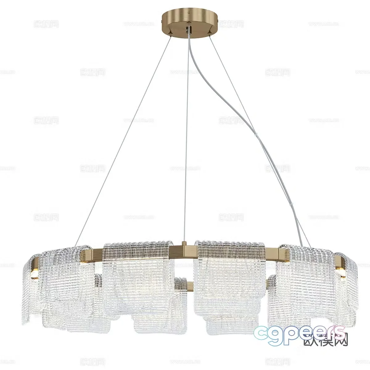 Modern simple chandeliers chandeliers simple chandeliers dining chandeliers living room chandeliers lamps 3D model