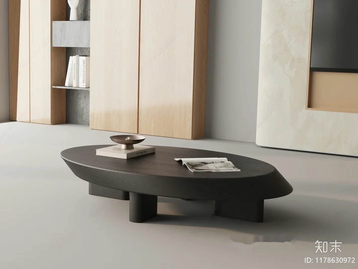 Modern Coffee Table 3D Model – 10331 – VRAY Render