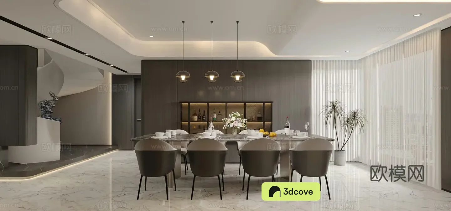 Modern Italian restaurant