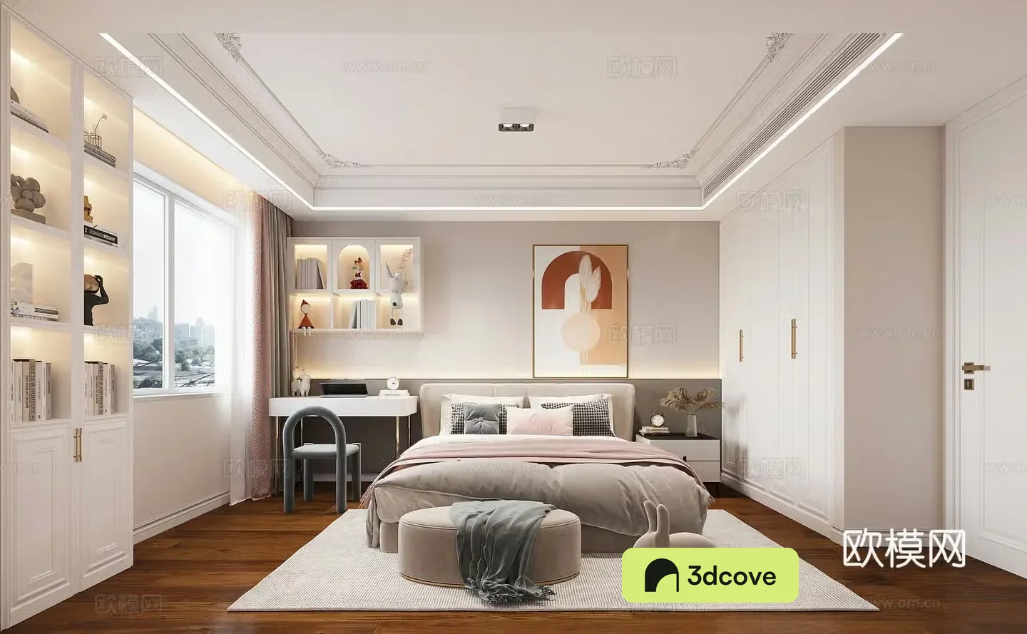 American daughter room