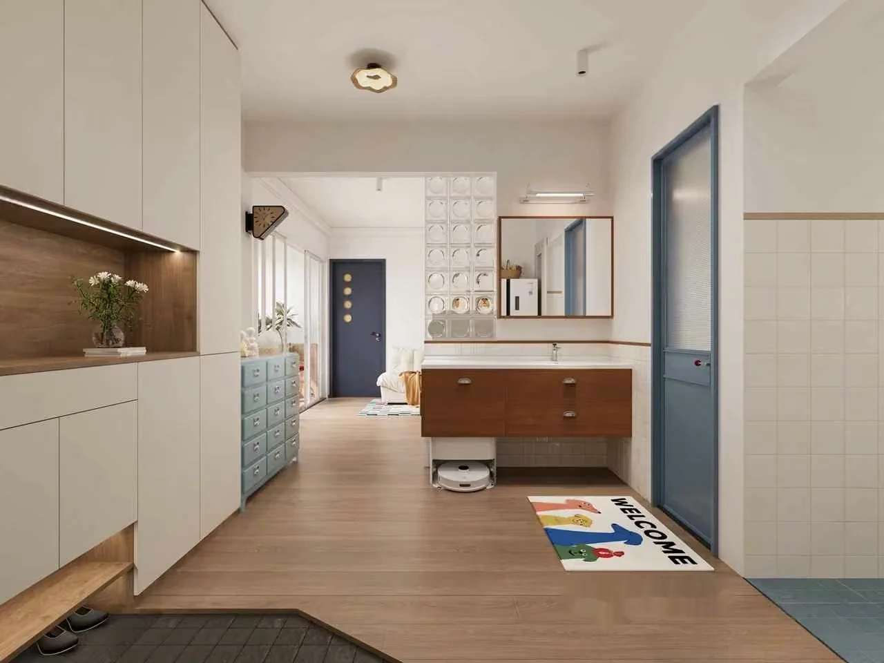 Modern Bathroom 3D Model – 6894 – VRAY Render