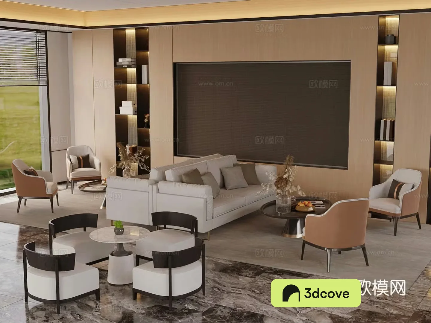 New Chinese sales office negotiation area