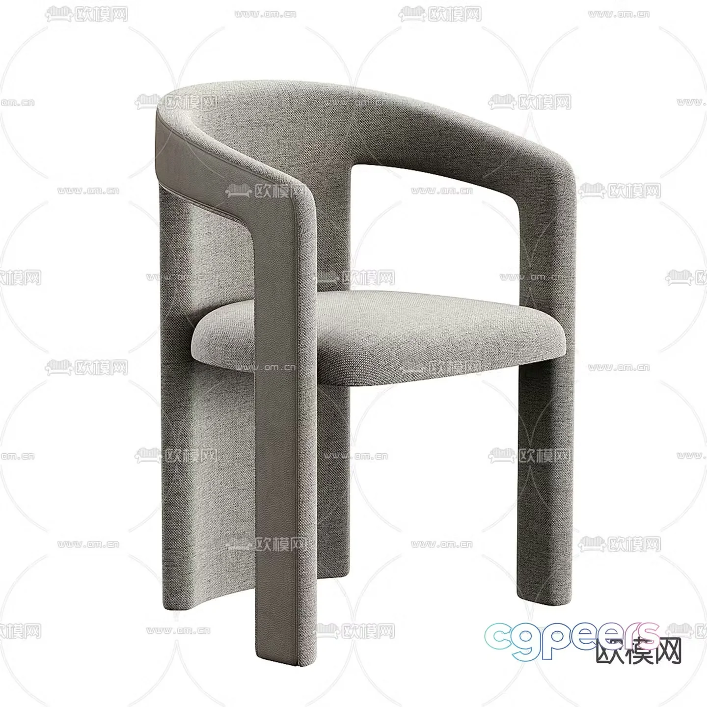 holt konishev chair dining chair lounge chair 3d model