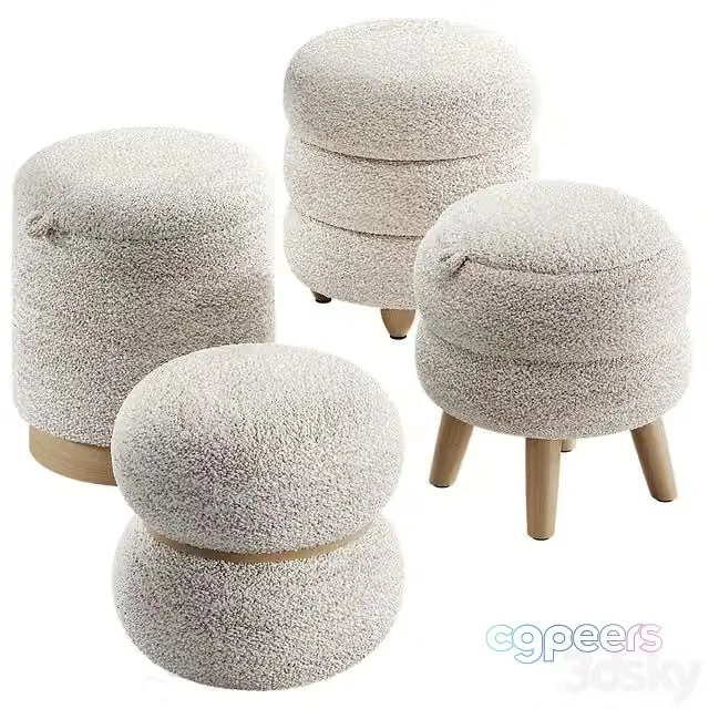 3ds Max Free – Winnie, Polly, Holly from Stool Group