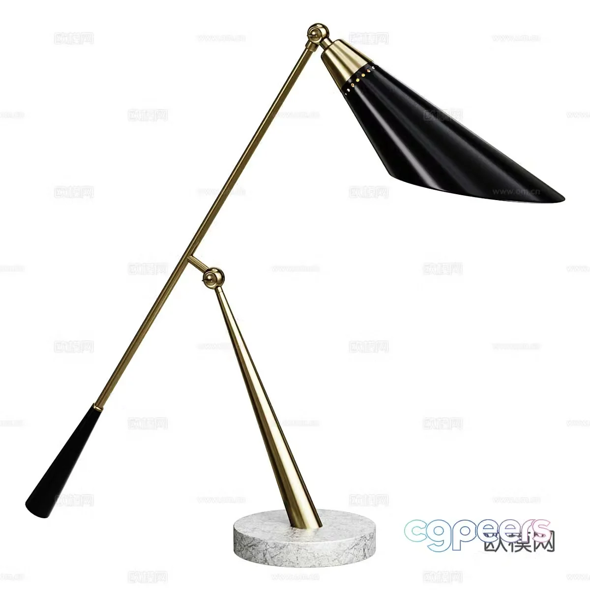 Table lamp 3d model