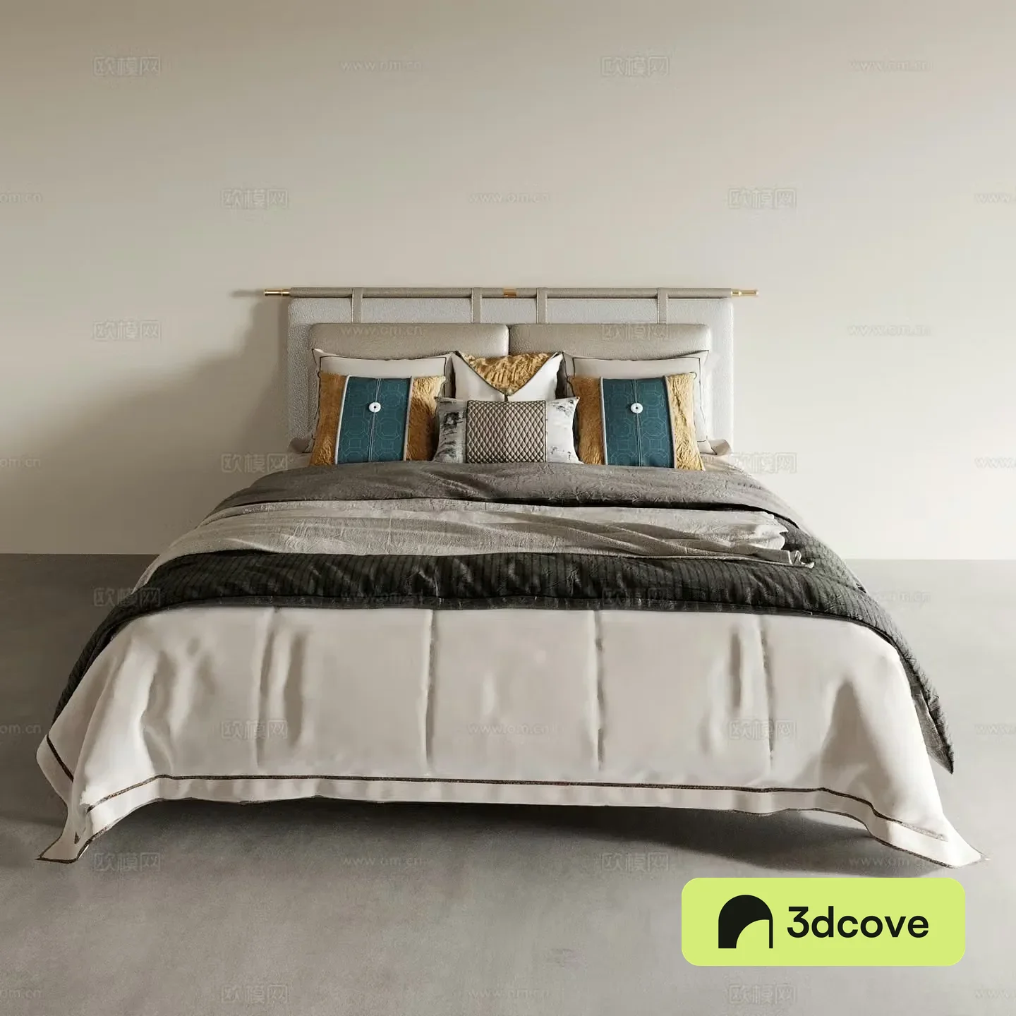 New Chinese double bed