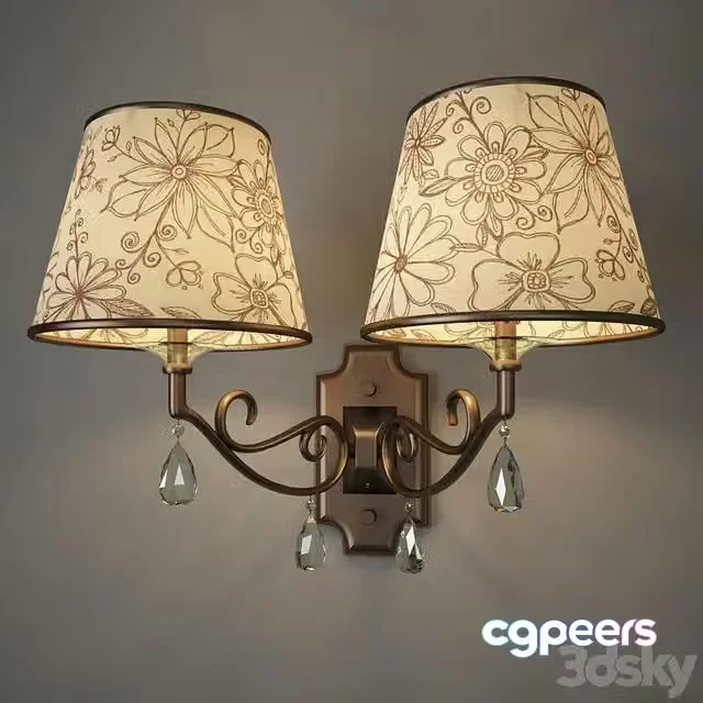 3ds Max Free – Odeon Light LIKA Sconce 2275 2W