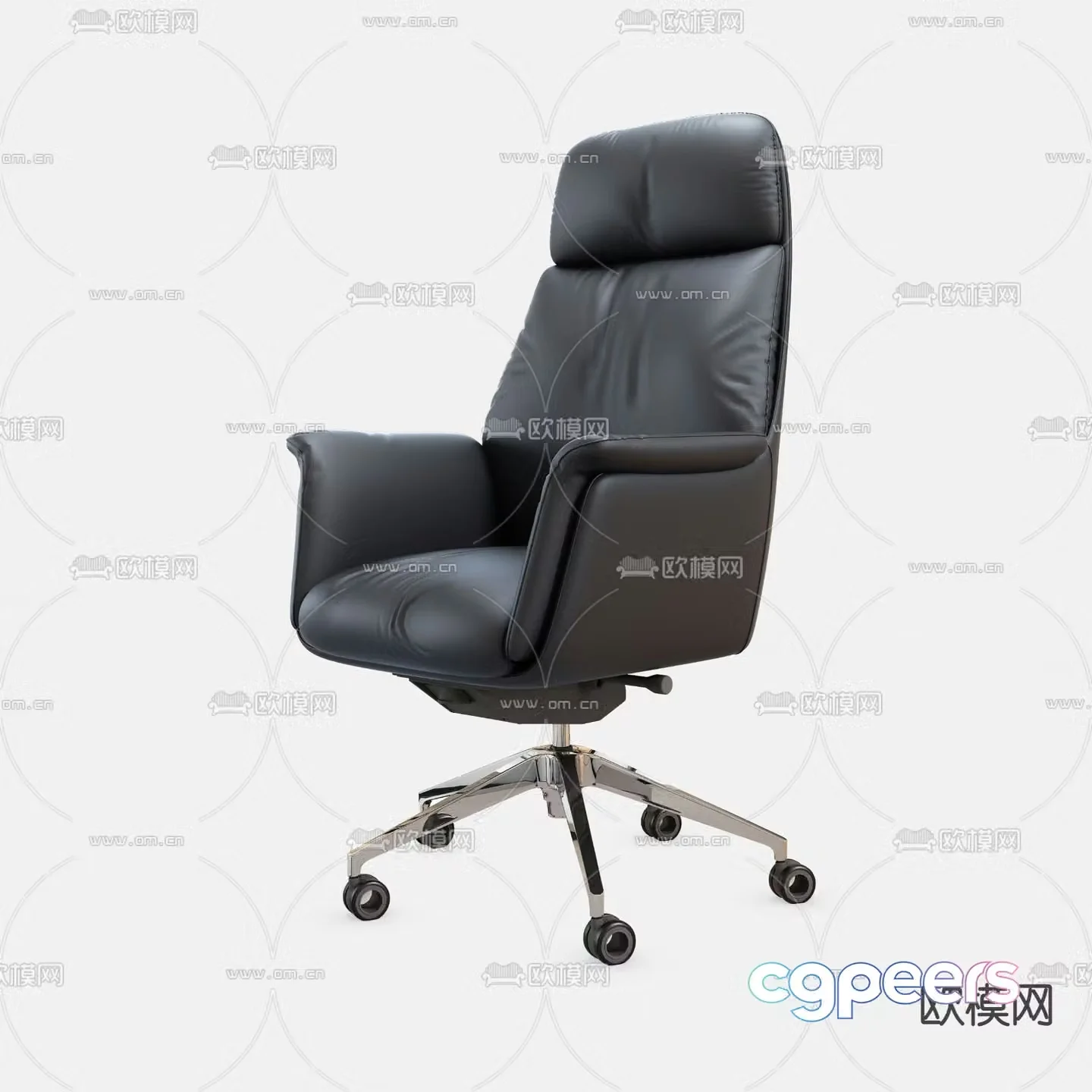 Modern office chair meeting chair 3d model