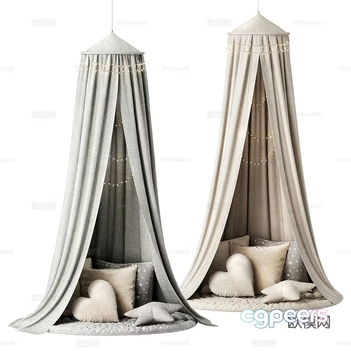Children’s tent 3d model