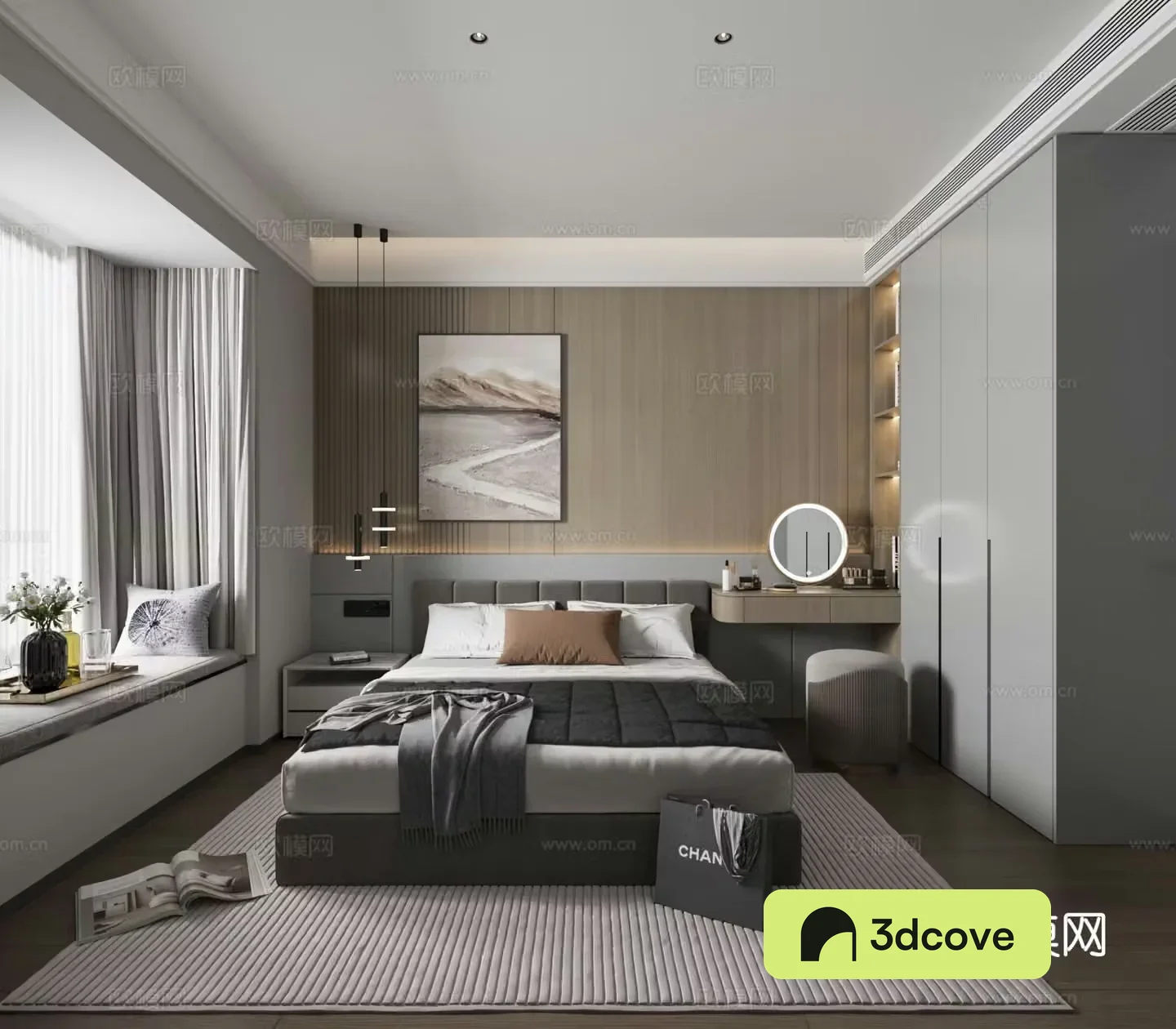 Modern bedroom second bedroom