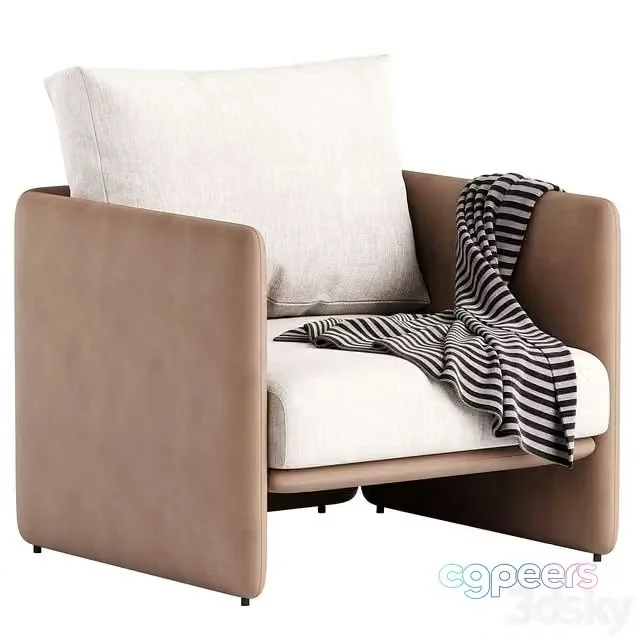 3ds Max Free – Miller Armchair
