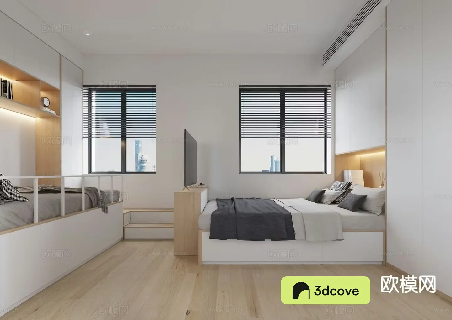 Modern tatami bedroom