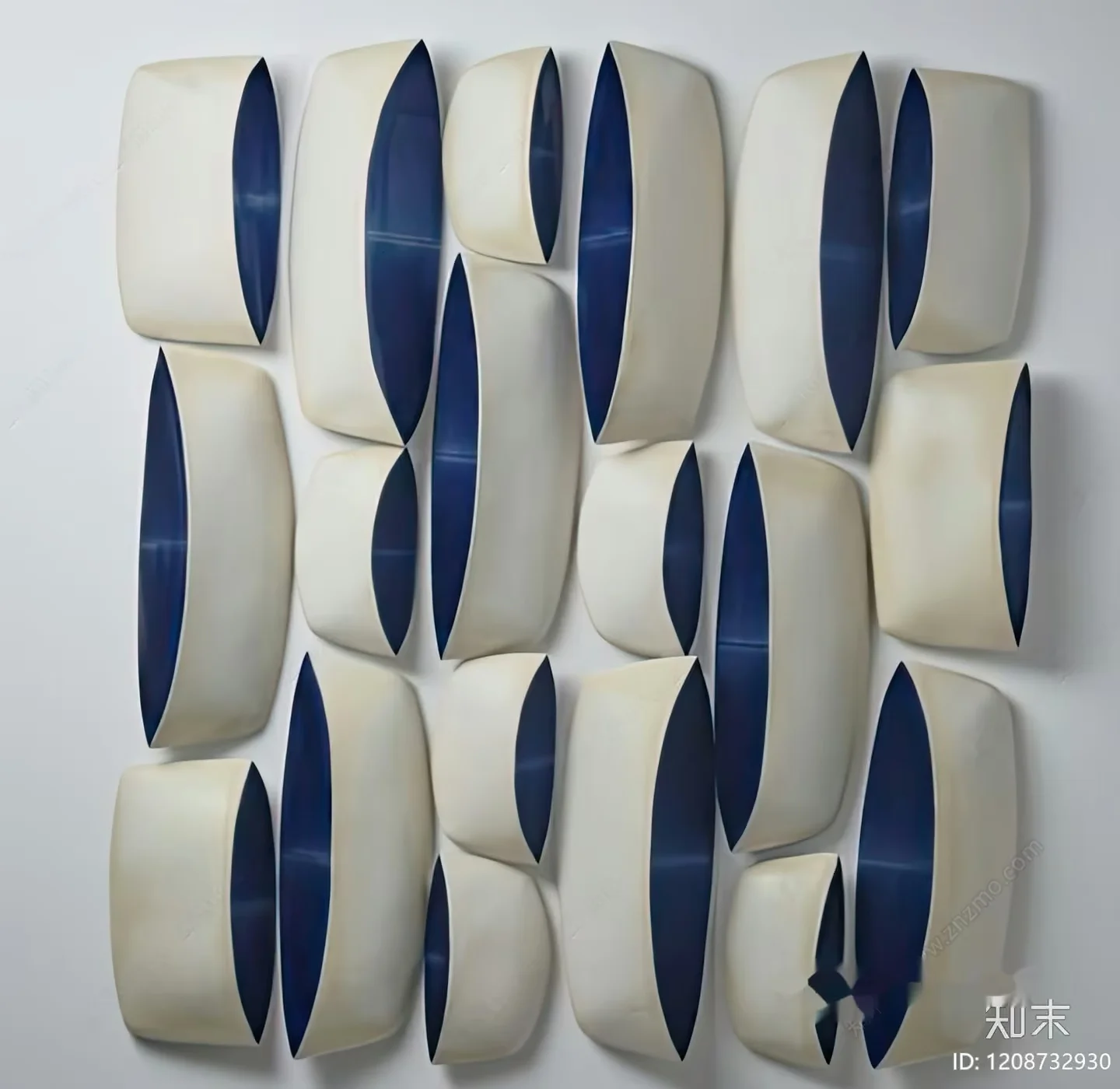 Modern Wall Decor 3D Model – 10419 – VRAY Render