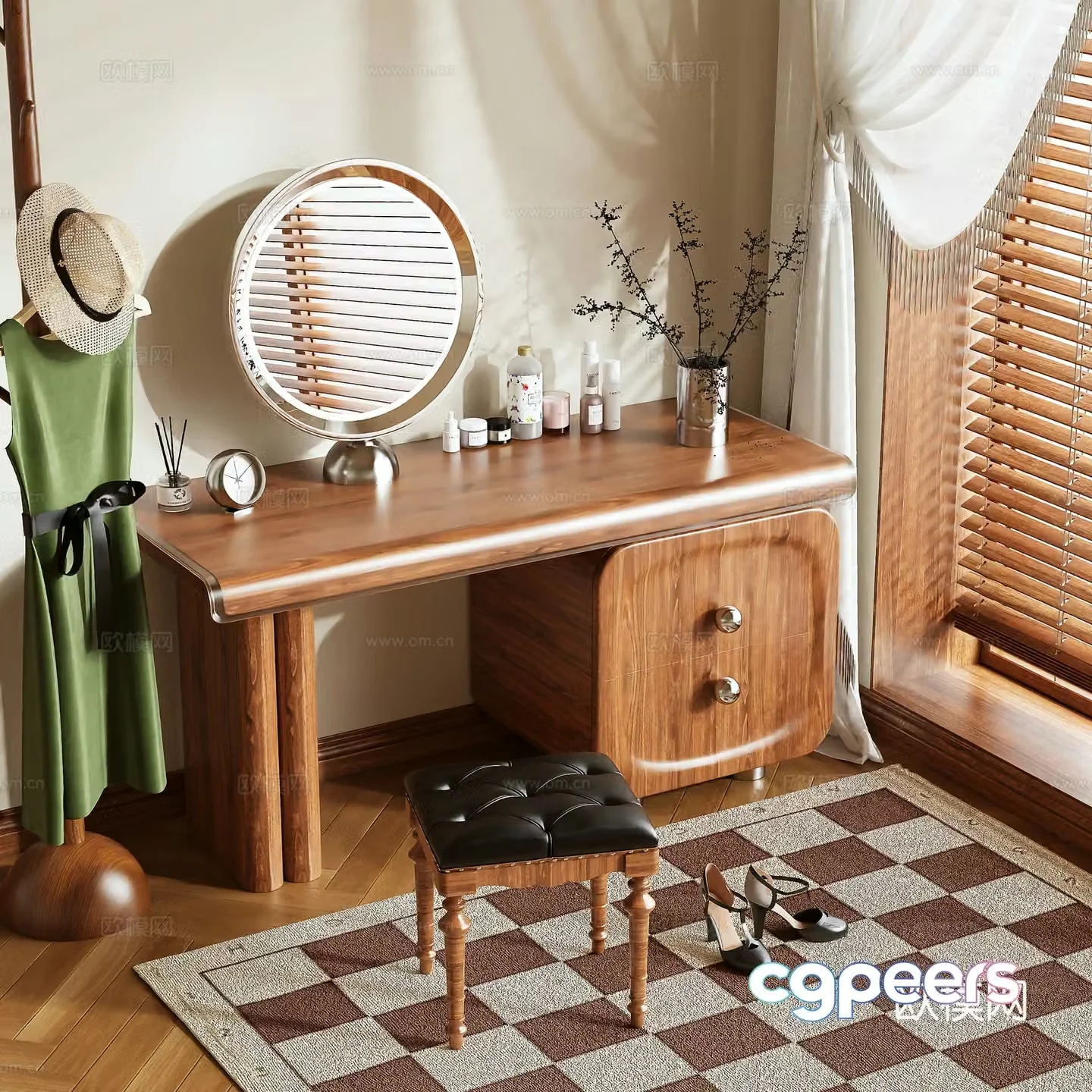 Dressing table 3d model