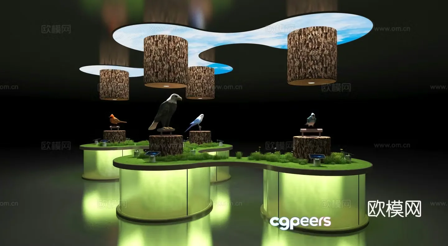 Showcase 3D model