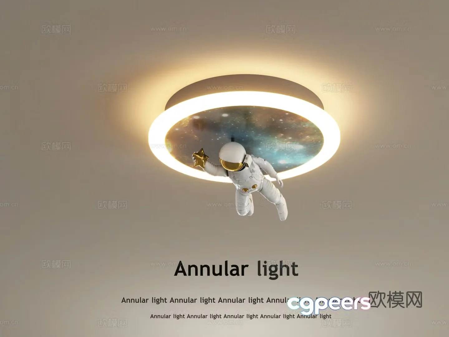 Modern ceiling light Children’s ceiling light 3d model