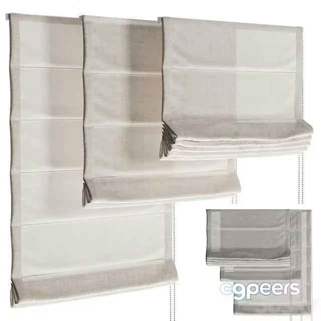 3ds Max Free – Roman blinds 33
