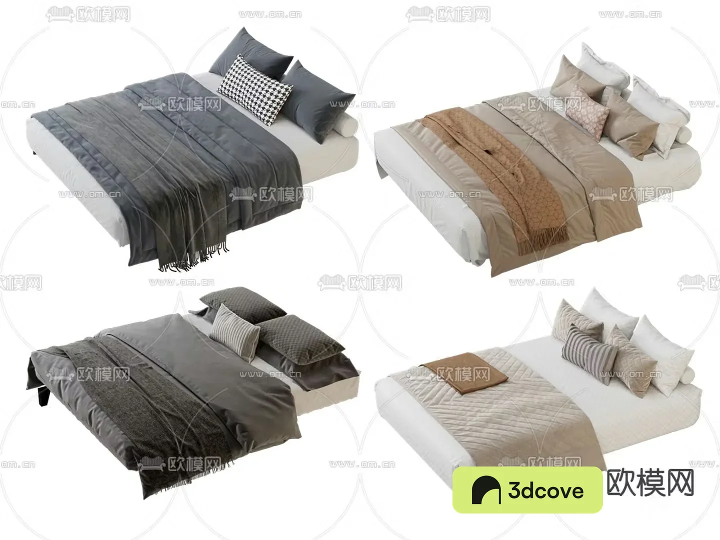 Nordic mattress bedding quilt
