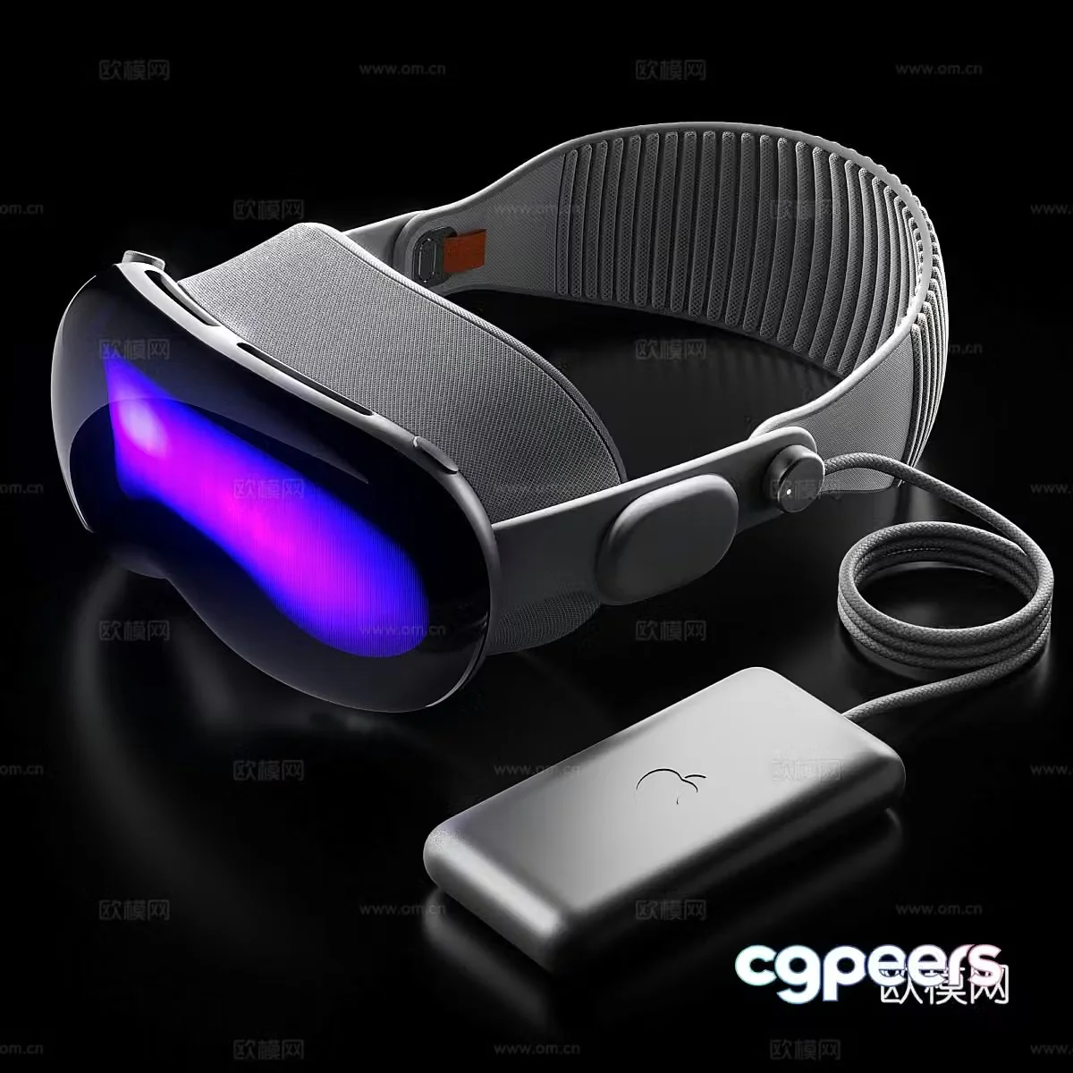 Mobile phone digital 3D model