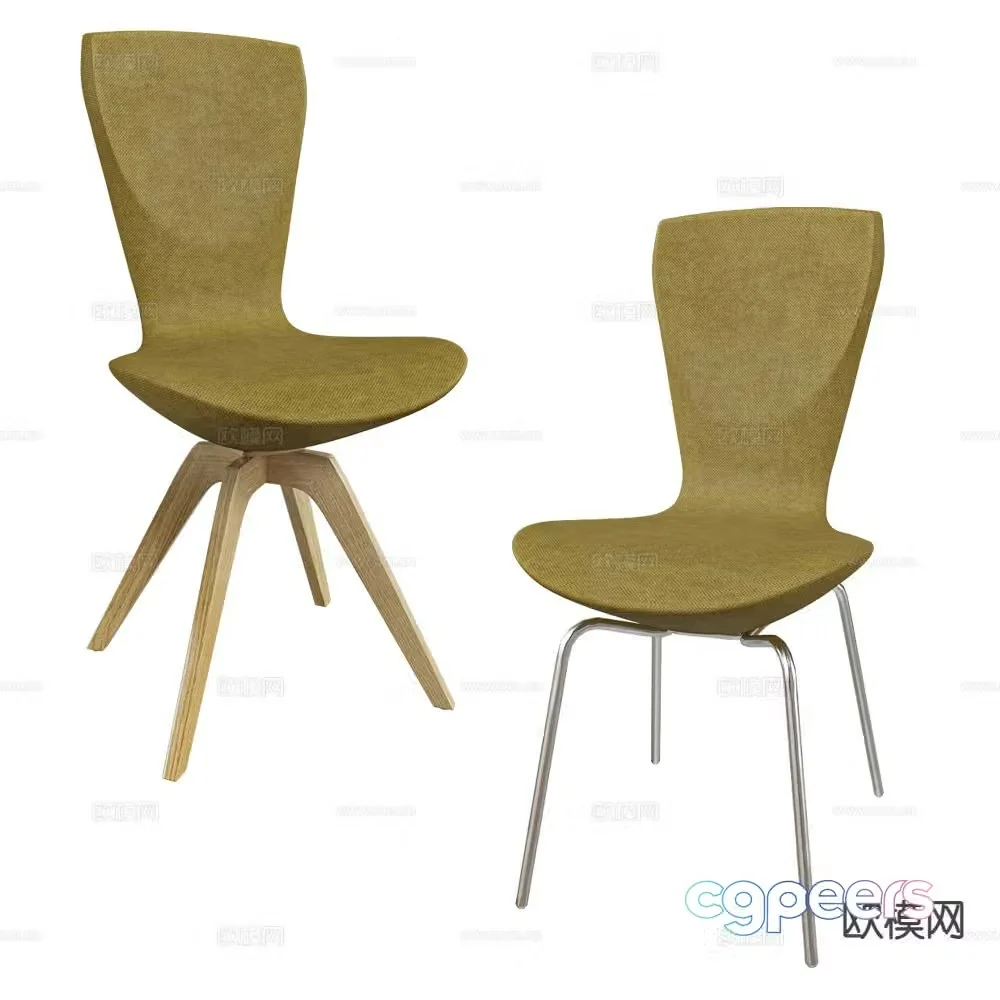 Varier Italian chair dining chair 3d model