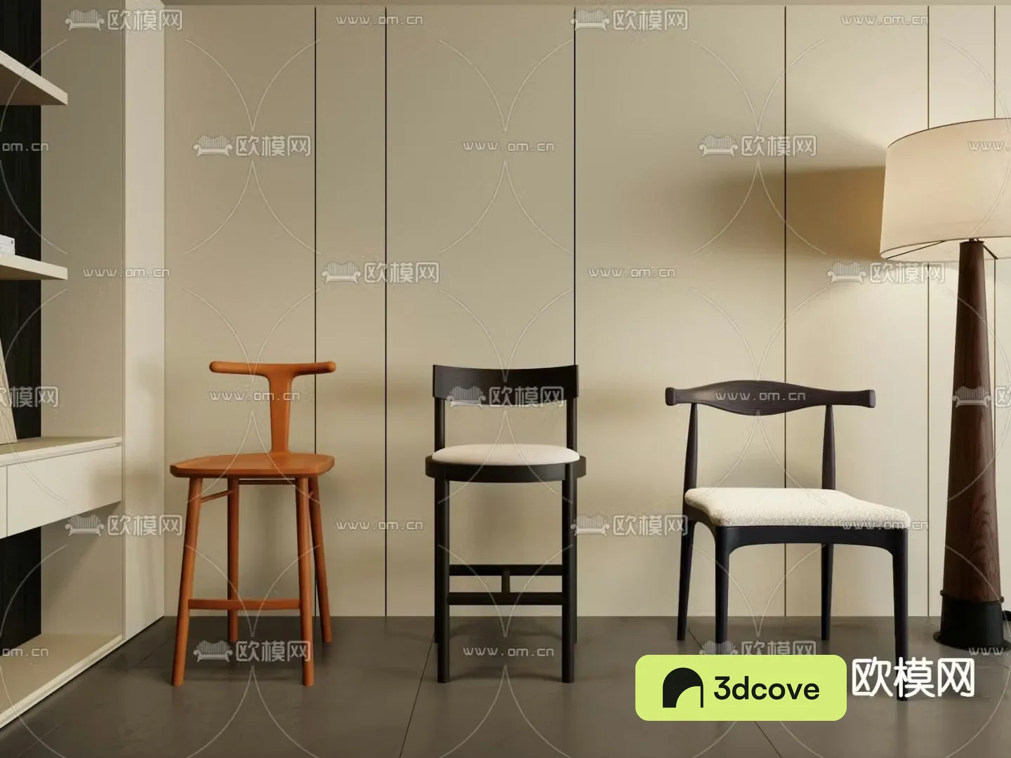 Nordic chair dining chair