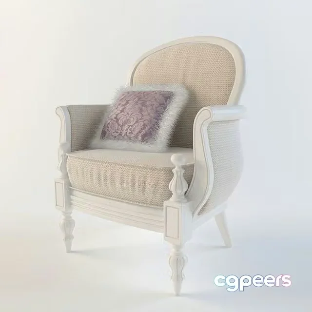 3ds Max Free – Armchair Volpi PAOLINA