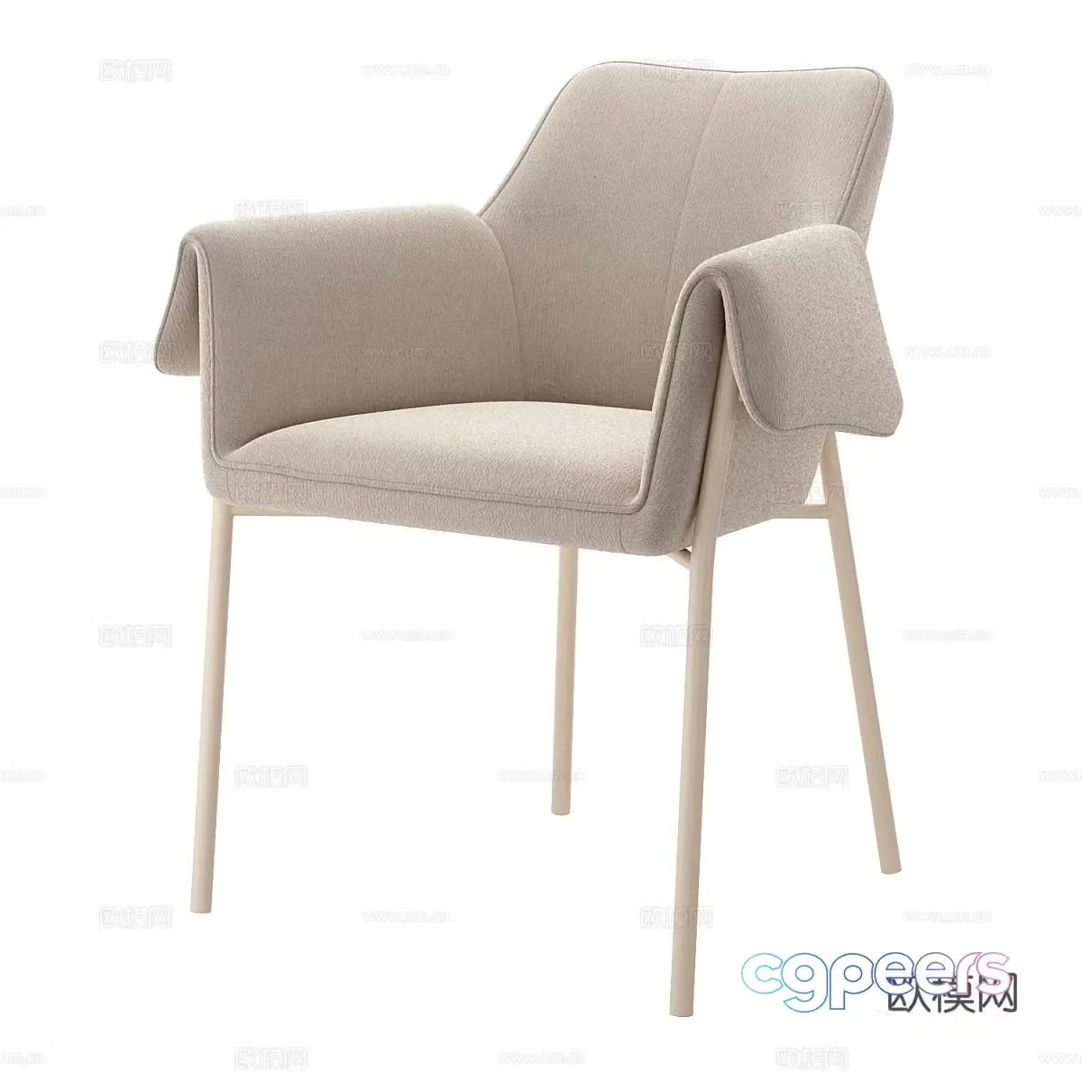 Dining chair 3d model
