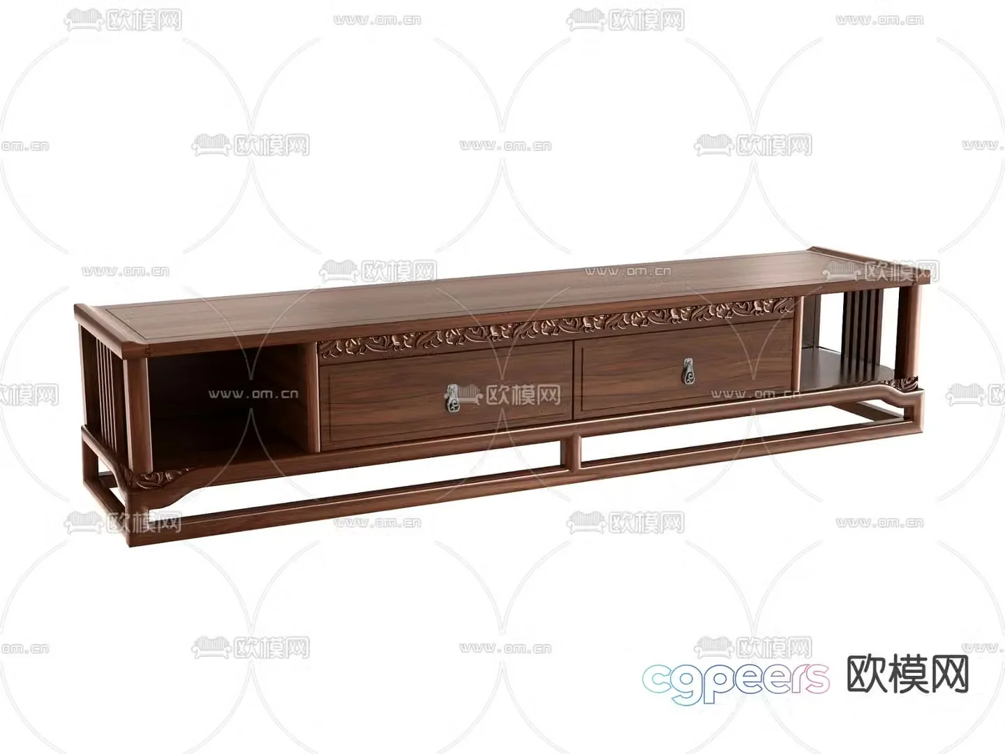 Chinese TV cabinet 3d model