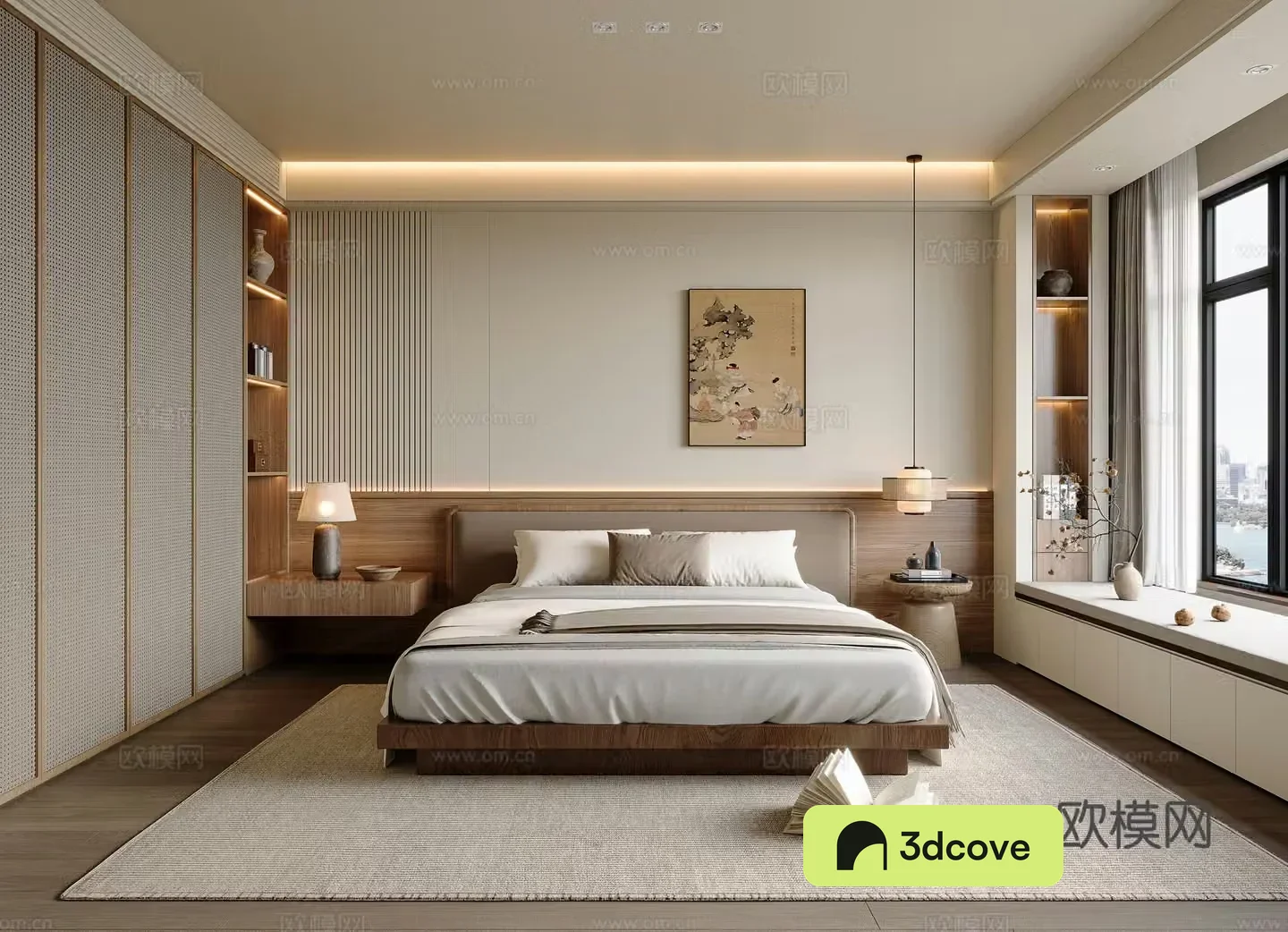 New Chinese style Song style bedroom