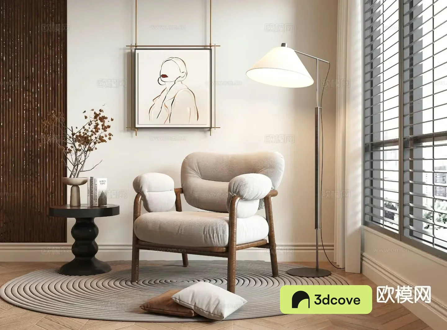 Medieval style chair armchair leisure chair