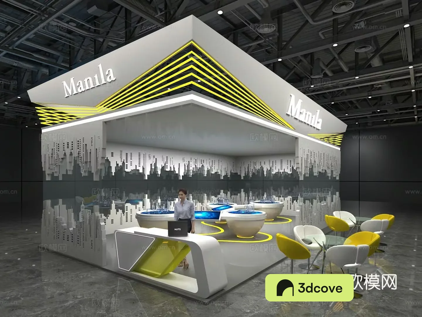 Modern real estate exhibition