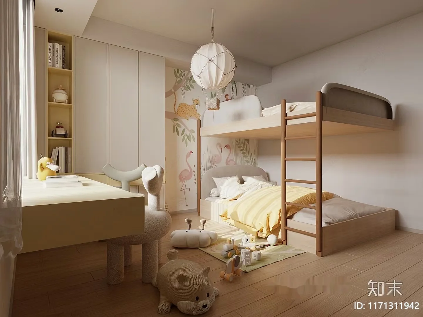 Cozy Children’S Bedroom 3D Model – 9590 – CORONA Render