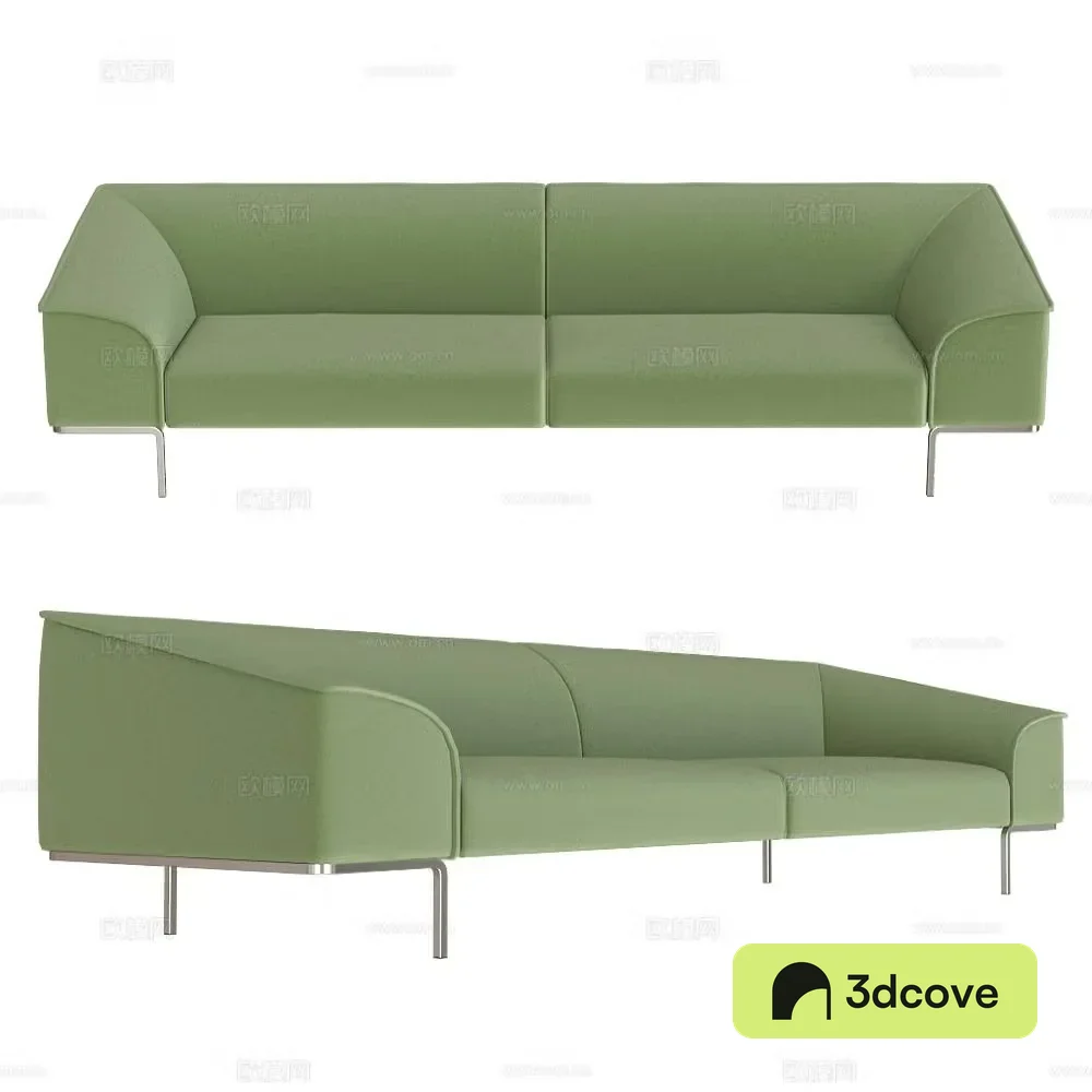 Prostoria double sofa upholstered sofa