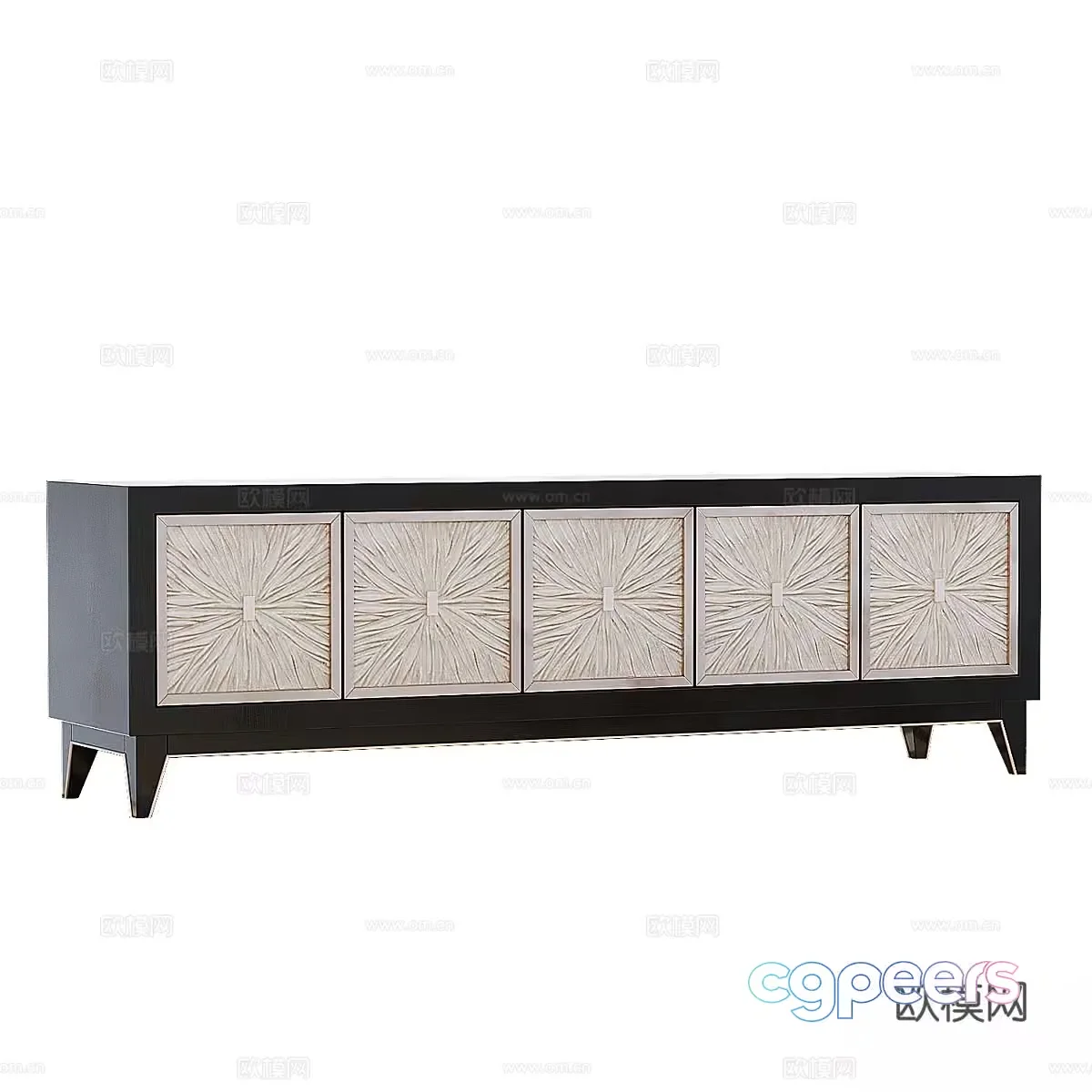 Modern Sideboard 3D Model – 14836 – VRAY Render