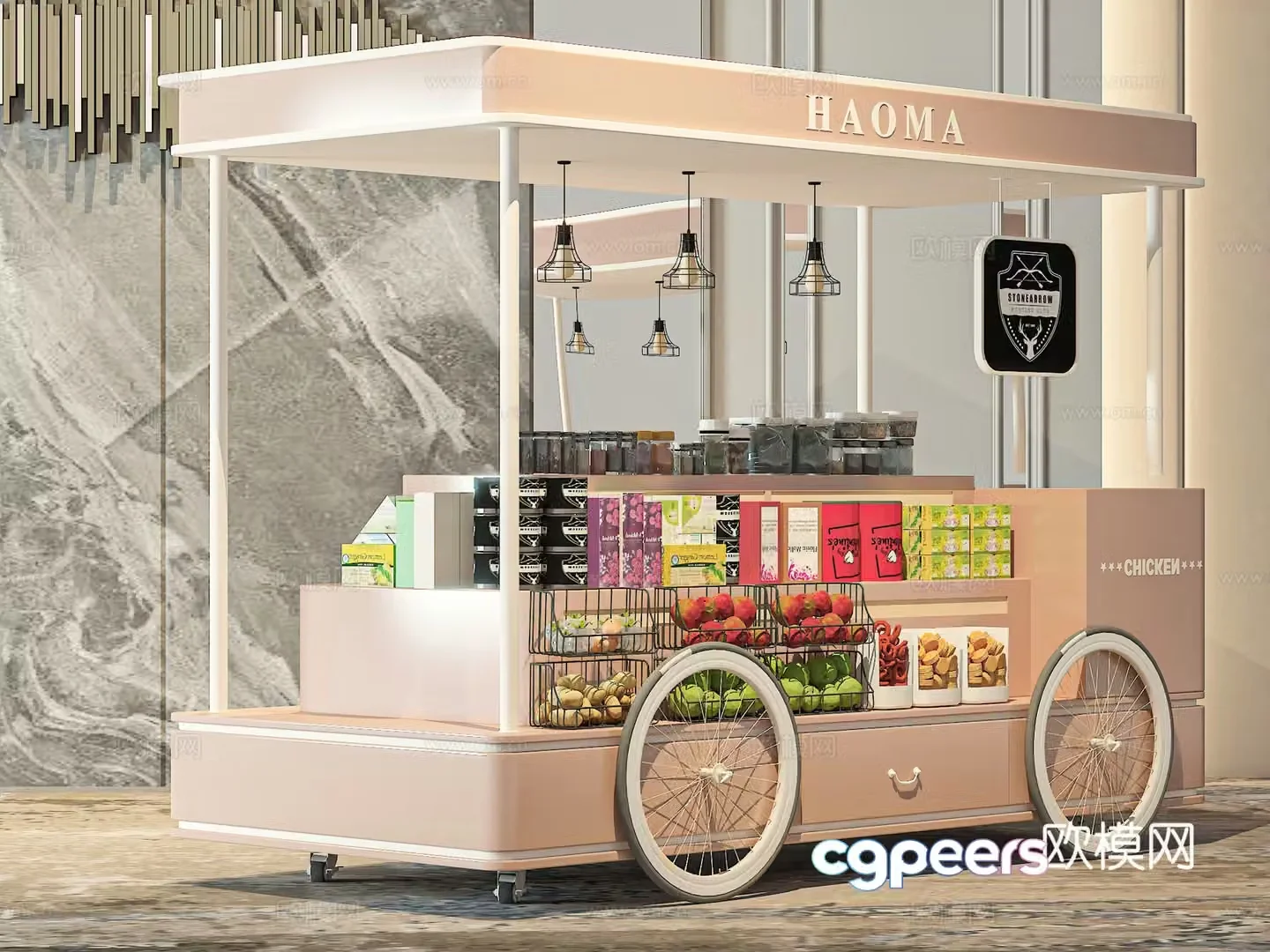 food truck food truck 3d model