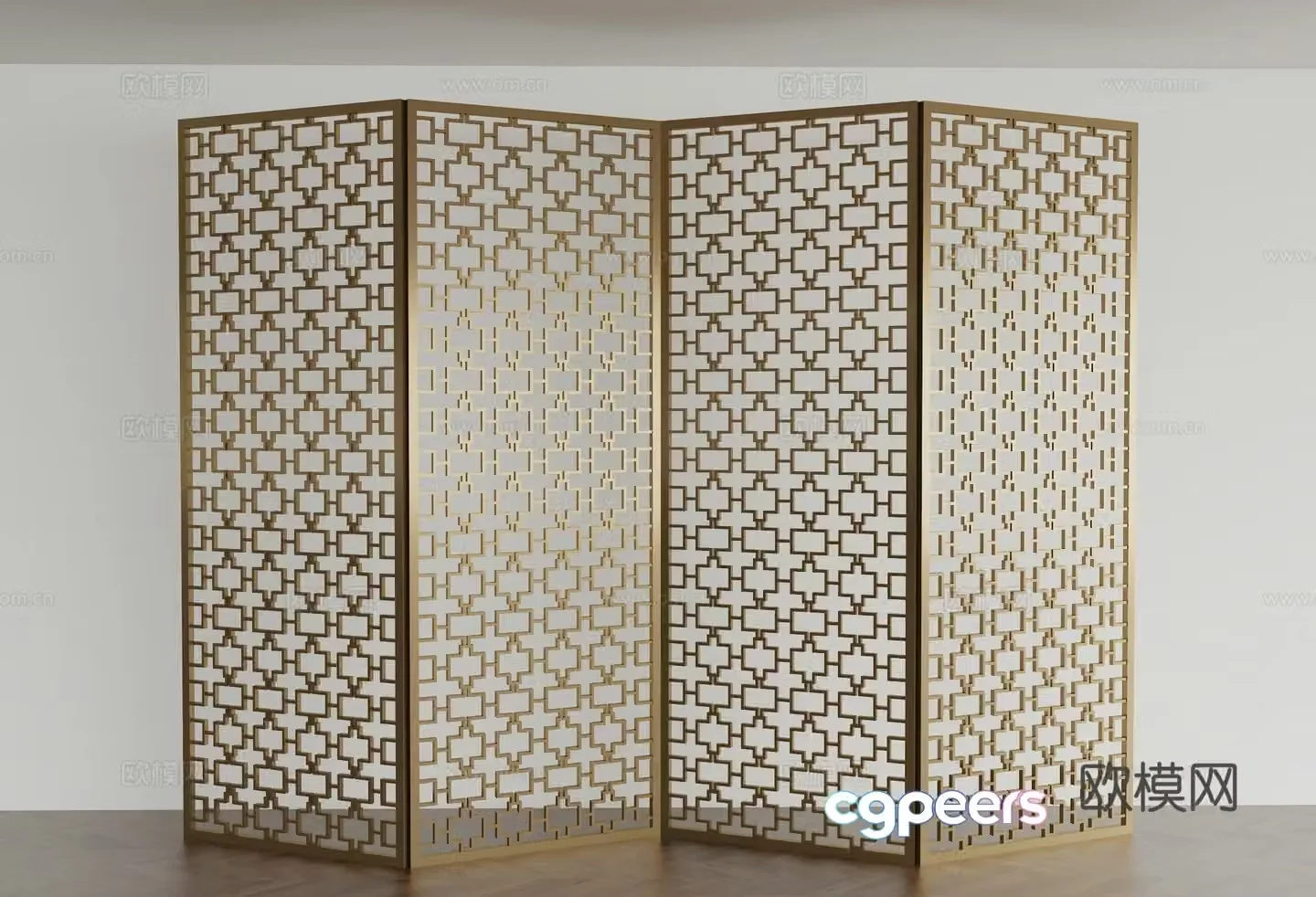 Modern screen 3d model