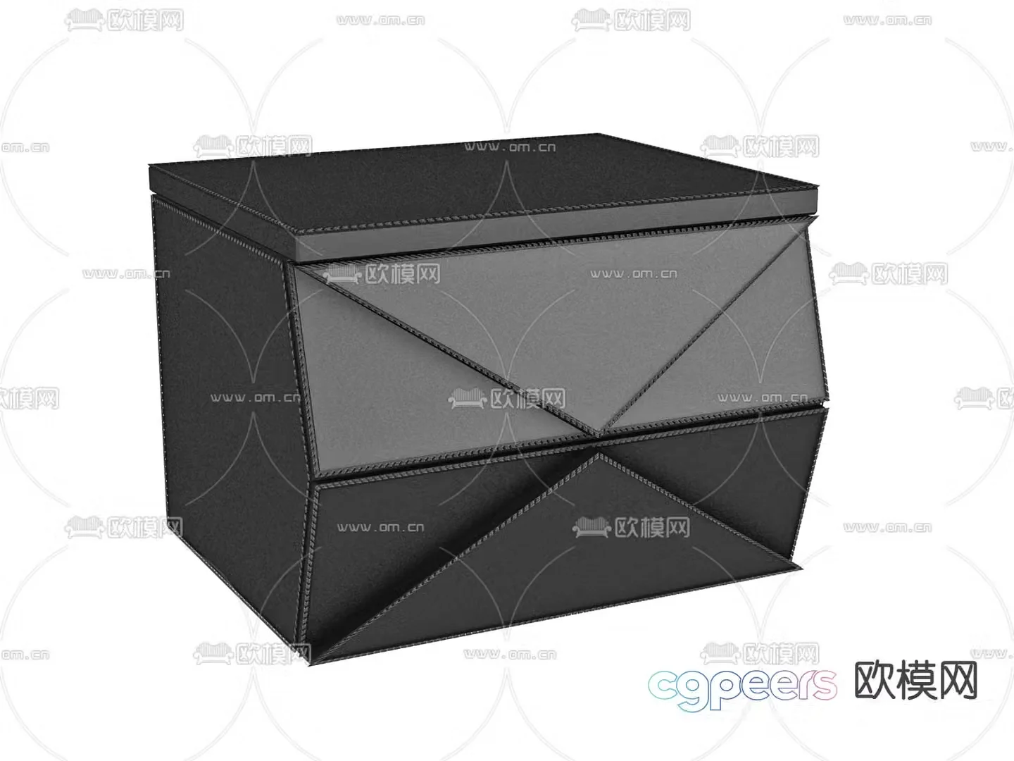 bedside table 3d model