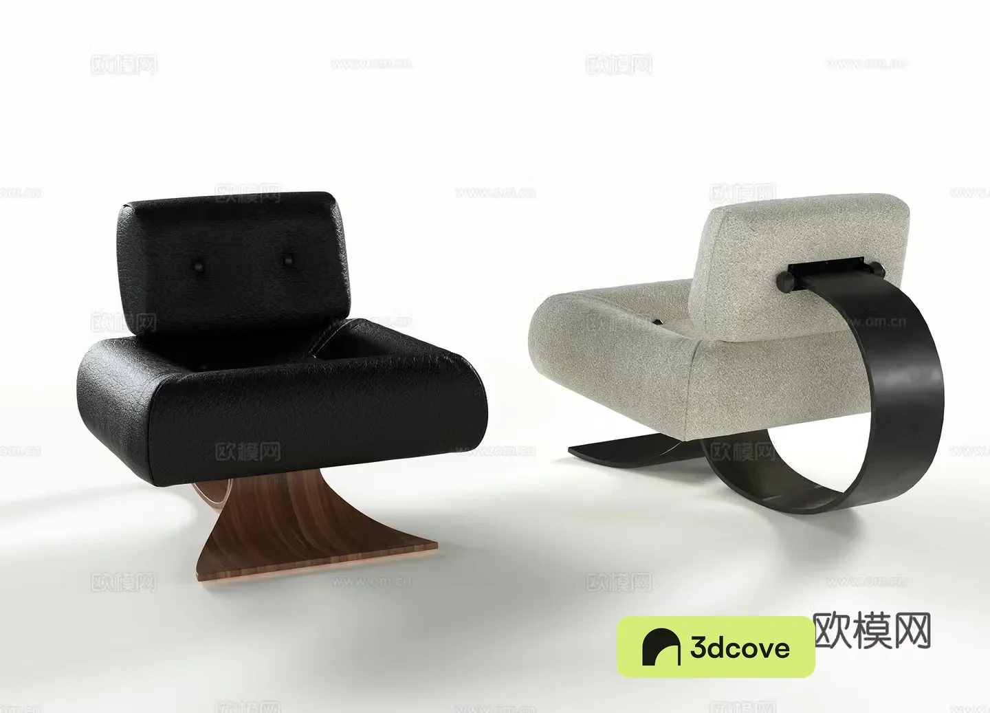 Modern single chair