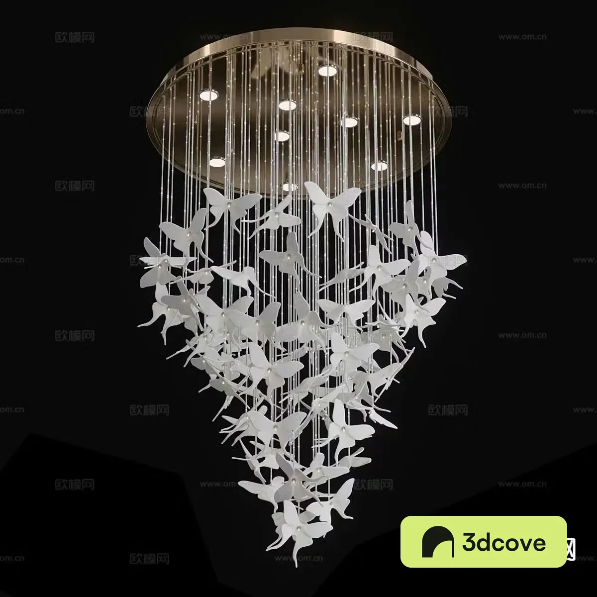 Light luxury chandelier decorative lamp