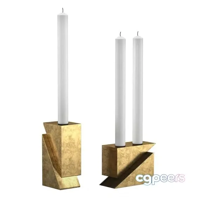 3ds Max Free – Candle Blocks Apparatus