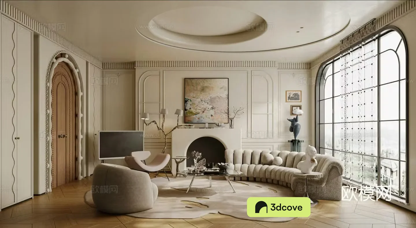 French living room