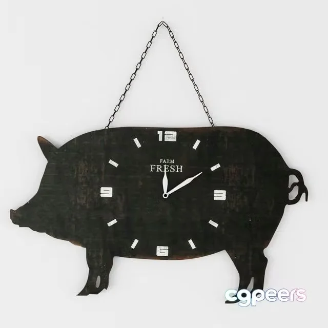 3ds Max Free – Clocks Farm Fresh from KARE