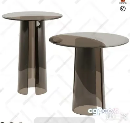 Two Tables 3D Model – 15085 – VRAY Render