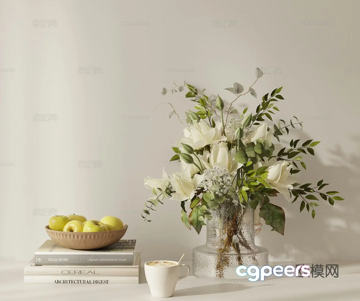 Combination hanging painting 3D model
