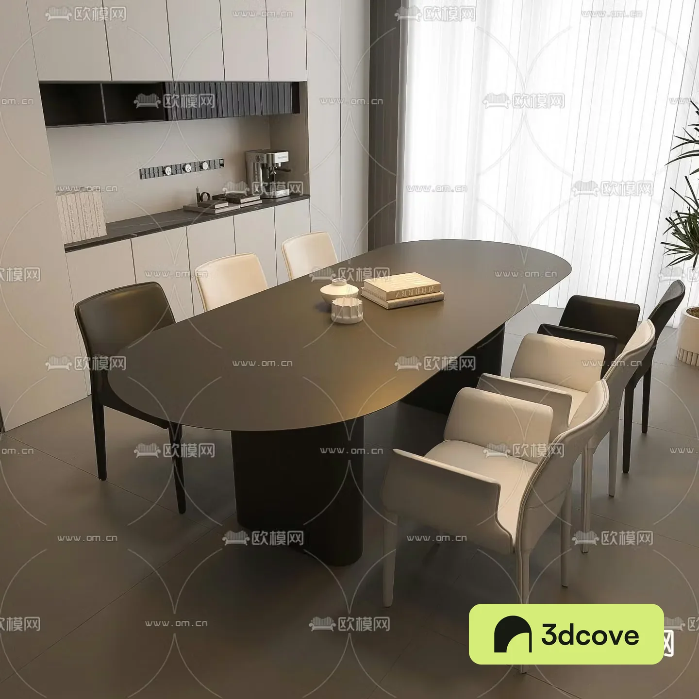 Modern dining table and chairs long dining table and chairs