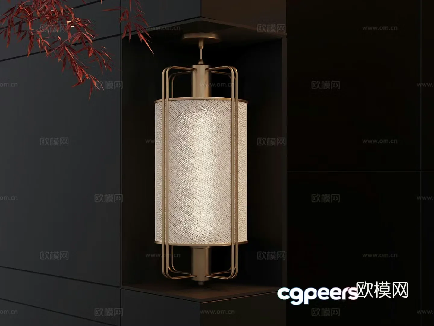 Wall lamp Modern wall lamp 3d model