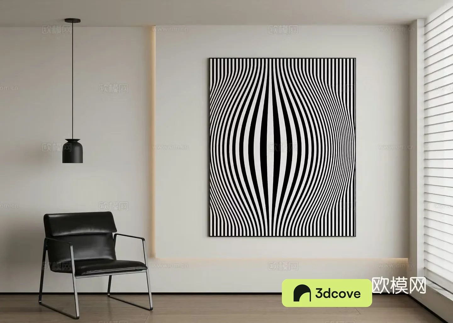Modern abstract painting decorative painting